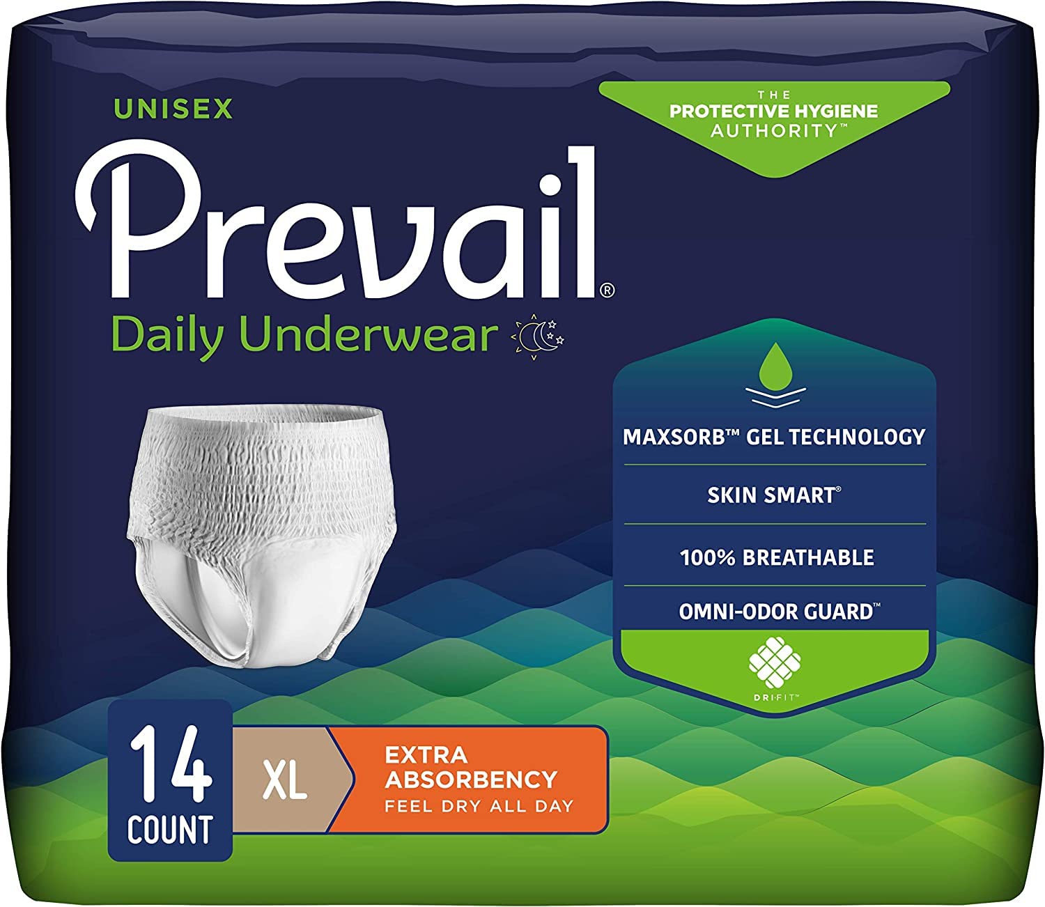Amazon.com: Prevail Daily Underwear Pull On with Tear, XL, X-Large